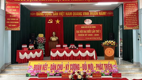 XÃ SA LOONG ĐẠI HỘI ĐẢNG BỘ LẦN THỨ I – NIỀM TIN, KỲ VỌNG VÀ HÀNH ĐỘNG