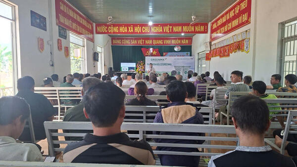 Hội thảo phân bón hữu cơ Greenma cho nhân dân trên địa bàn xã Sa Loong